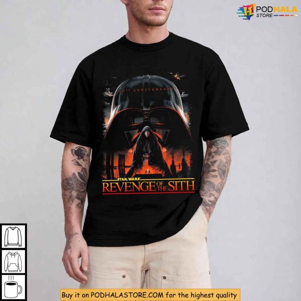 Vintage Anakin Rise Revenge Of The Sith Shirt, Star Wars Saga Legacy