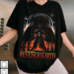 Vintage Anakin Rise Revenge Of The Sith Shirt Star Wars Saga Legacy 2