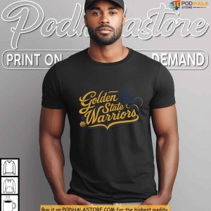 Warriors Nation Graphic Shirt For NBA Playoffs 2025 Energy Fans 3