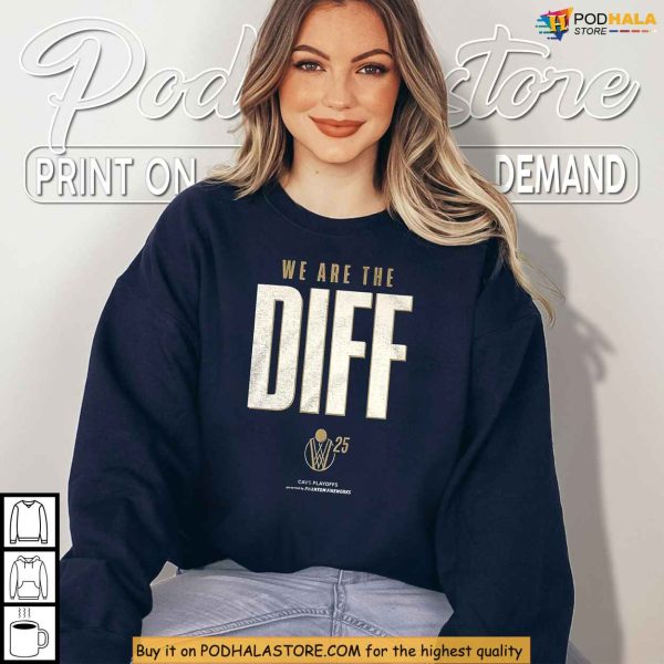 We Are The Diff Shirt, Cavs Playoffs 2025 Game Day Cleveland Fan Apparel