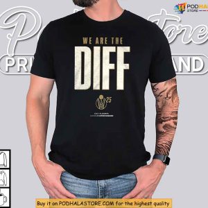 We Are The Diff Shirt Cavs Playoffs 2025 Game Day Cleveland Fan Apparel 4
