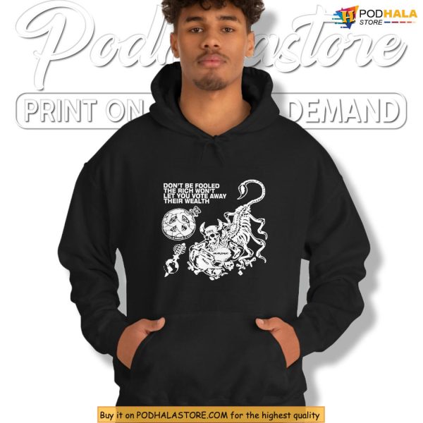 Anti Elite Statement Shirt, The Rich Will Allow You To Vote Away Myth