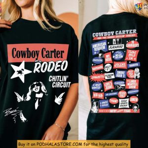 Beyonce Shirt Cowboy Carter Rodeo Style, Chitlin Circuit Retro Graphic