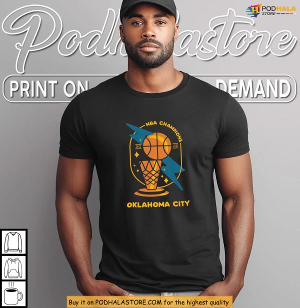 Bold Oklahoma City Thunder NBA Champions 2025 Shirt For True Fans