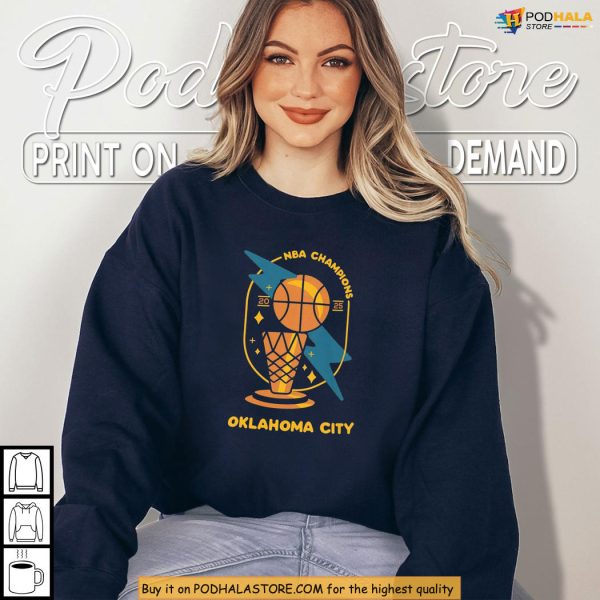 Bold Oklahoma City Thunder NBA Champions 2025 Shirt For True Fans