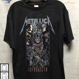 Classic Metallica Vintage Shirt With The Unforgiven 1992 Graphic