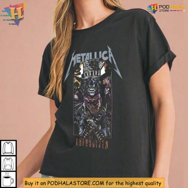 Classic Metallica Vintage Shirt With The Unforgiven 1992 Graphic