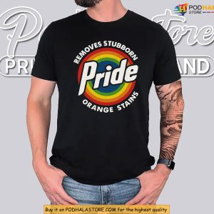 Funny Political Pride Shirt Calling Out Orange Stains With Sass 4