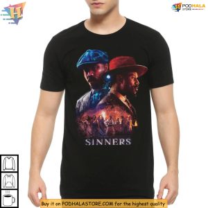 Gangster Shirt With Sinners Art Outlaw Aesthetic Streetwear Vibe 2