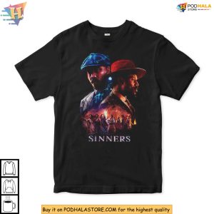 Gangster Shirt With Sinners Art Outlaw Aesthetic Streetwear Vibe 3