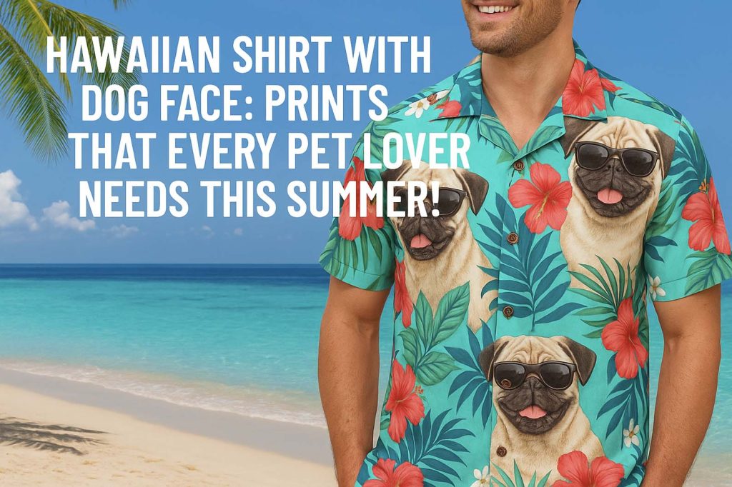 Hawaiian Shirt With Dog Face Prints That Every Pet Lover Needs This Summer