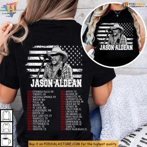 Jason Aldean Shirt, Full Throttle Tour Dates, Country Music Fan Merch