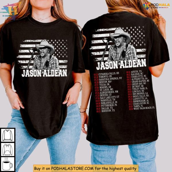 Jason Aldean Shirt, Full Throttle Tour Dates, Country Music Fan Merch