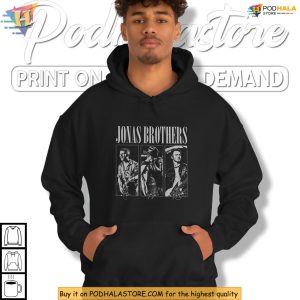 Jonas Brothers Shirt Living The Dream Tour Vibes Baddies Get Saddies Gift 2