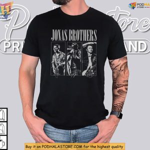 Jonas Brothers Shirt Living The Dream Tour Vibes Baddies Get Saddies Gift 4