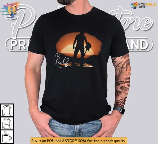 Keith Urban Shirt Sunset Silhouette, High And Alive Tour Fan Merch
