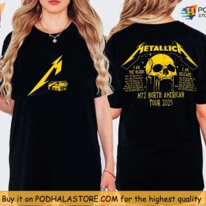 Metallica Concert Shirts Inspired By M72 Tour And Skull Artwork Vibe