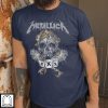 Metallica Vintage Shirt Featuring Gritty Skull Art For True Rockers