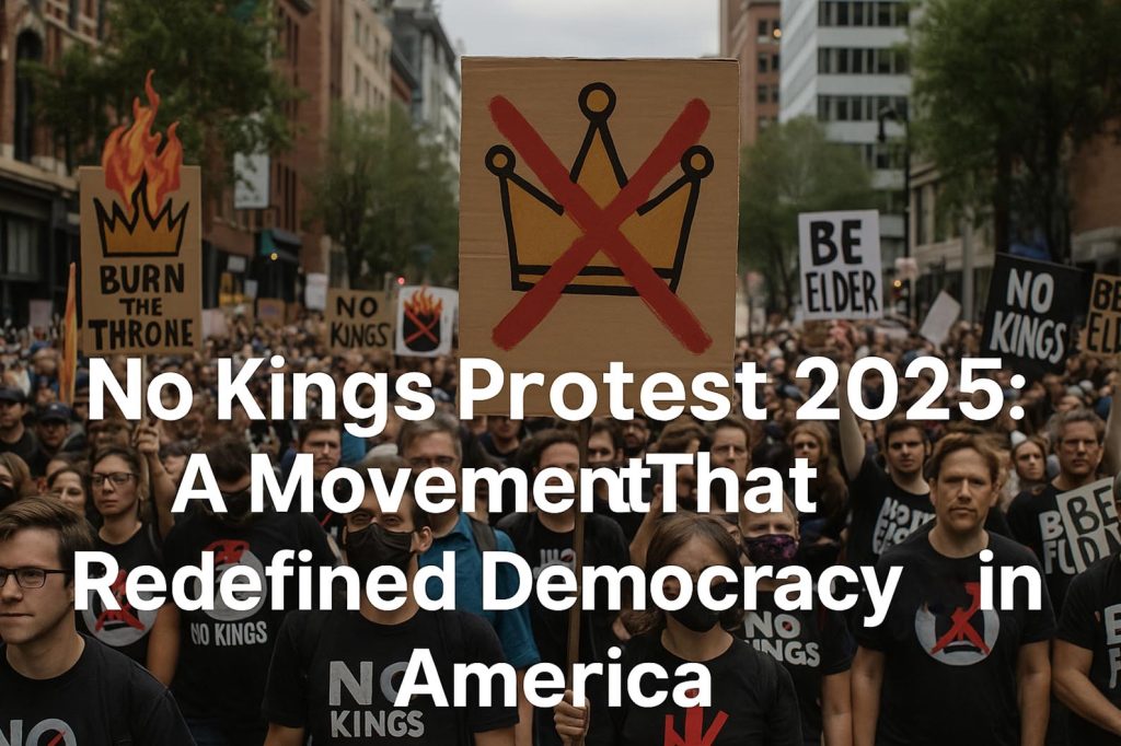 No Kings Protest 2025 A Movement That Redefined Democracy in America