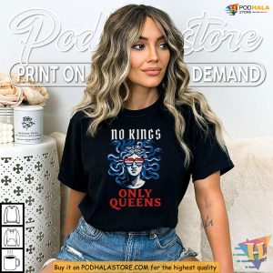 No Kings Shirt For Queens Who Rule With Style And Boldness