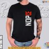 No Kings Shirt, Red Crown Vertical Protest Design for Bold American Rebels