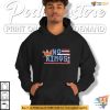 No Kings Shirt, Retro America Vibe With Crossed Crown And Liberty Graphic