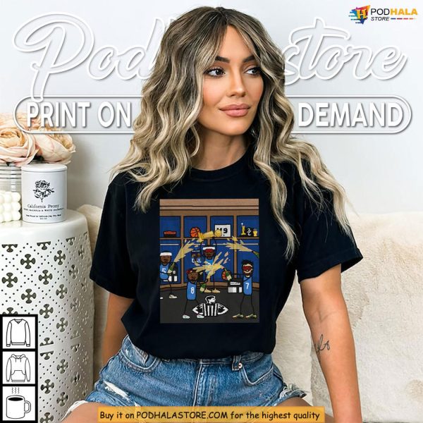 OKC Thunder Championship Shirt, Locker Room Celebration Game 7 Vibes