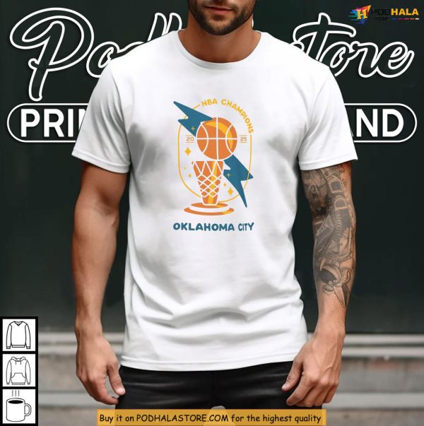 Oklahoma City Champions Shirt Celebrating Thunder’s 2025 Historic Win