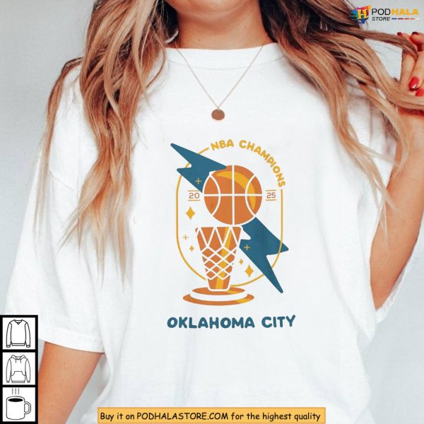 Oklahoma City Champions Shirt Celebrating Thunder’s 2025 Historic Win