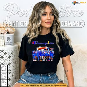 Oklahoma City Thunder Champion Shirt Honors All Team 2025 Victory 4