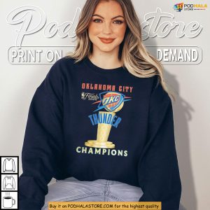 Oklahoma City Thunder Champions Shirt Celebrates 2025 NBA Victory In Style 2