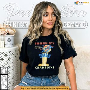 Oklahoma City Thunder Champions Shirt Celebrates 2025 NBA Victory In Style 3