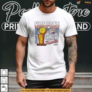 Oklahoma City Thunder Shirt, Celebrate The 2025 NBA Champions In Style
