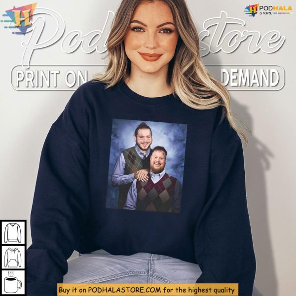 Post Malone Shirt, Jelly Roll Retro Step Brothers Graphic, Country Tour Tee