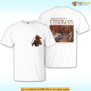 Retro Hank Williams Jr Dinosaur Shirt With Southern Culture Vibes