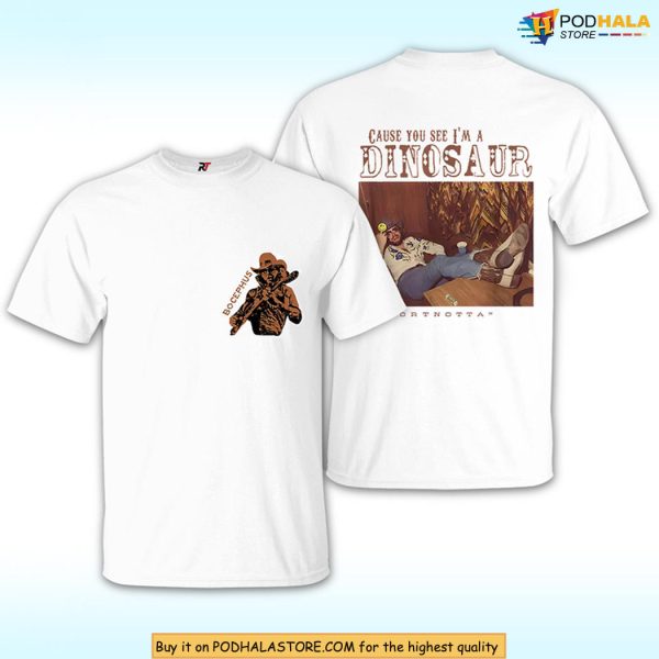 Retro Hank Williams Jr Dinosaur Shirt With Southern Culture Vibes