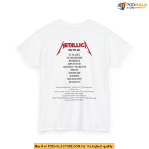 Retro Kill Em All Metallica Shirt Celebrating 80s Metal Culture
