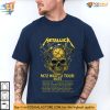 Skull Clock Metallica Concert Shirt From M72 2025 Tour Dates Drop