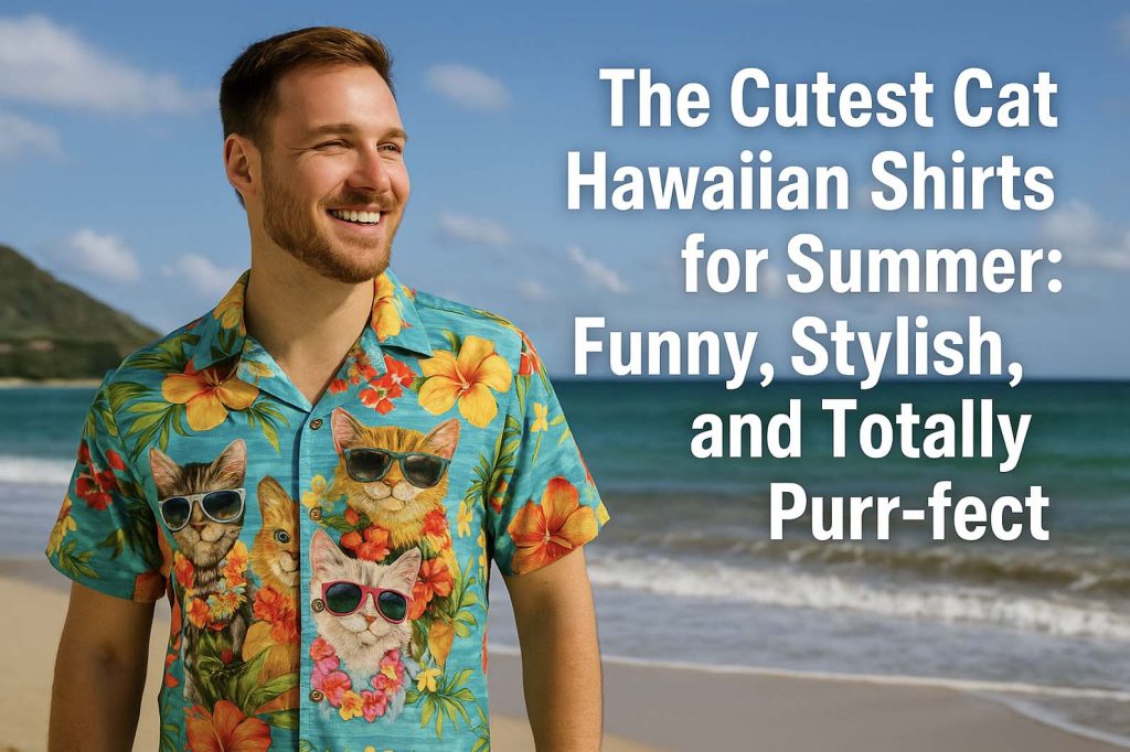 The Cutest Cat Hawaiian Shirts for Summer Funny, Stylish, and Totally Purr fect