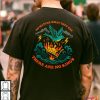 There Are No Kings Shirt, Political Rebellion Art With Crown On Fire