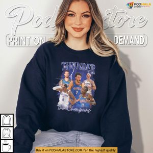 Thunder 2025 Champions Shirt Brings Victory Energy to Every Fan Look