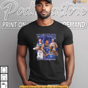 Thunder 2025 Champions Shirt Brings Victory Energy to Every Fan Look 4