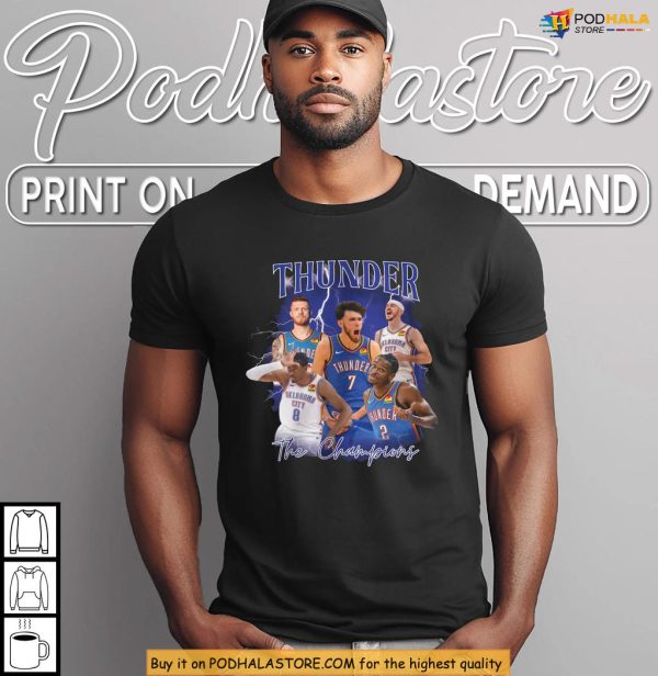 Thunder 2025 Champions Shirt Brings Victory Energy to Every Fan Look