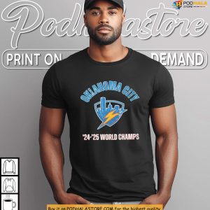 Thunder Champs Shirt Celebrating OKC 2025 NBA Title Victory Pride 3