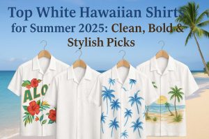 Top White Hawaiian Shirts for Summer 2025 Clean, Bold & Stylish Picks