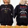 Wear The Legacy With This Metallica Band T Shirt Front And Back Design