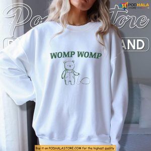 Womp Shirt For Meme Lovers With Sad Bear Sketch Aesthetic