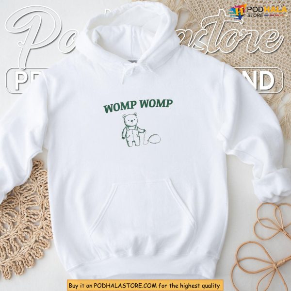 Womp Shirt For Meme Lovers With Sad Bear Sketch Aesthetic