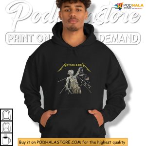 Youth Rock Metallica And Justice For All Shirt Iconic Album Graphic