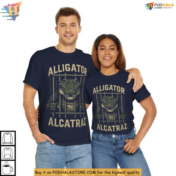 Alligator Alcatraz Shirt, Florida Detention Satire For Cool Outfits